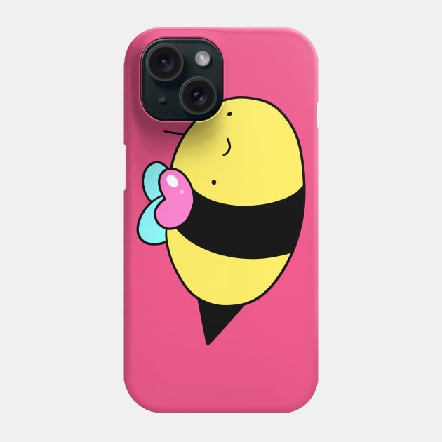 Pink Heart Bumblebee Phone Case by saradaboru