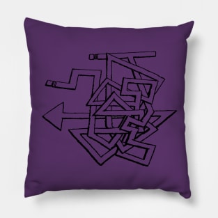 Graffiti 14.6 Pillow