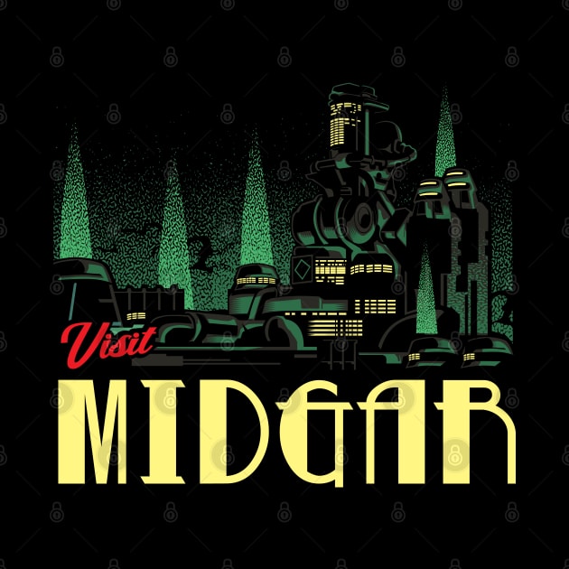 VISIT MIDGAR by arace