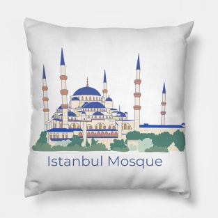 Istanbul Mosque Pillow