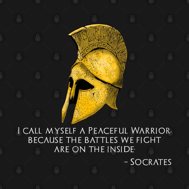 Socrates Quote Ancient Classical Greek Philosophy by Styr Designs