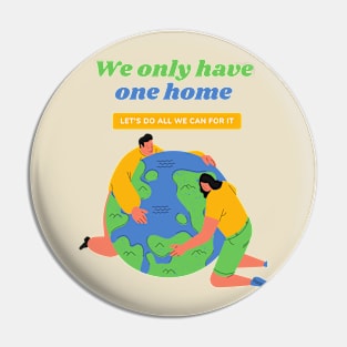 Save The Earth Recycle Pin