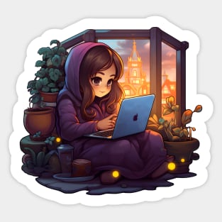 Cozy Gamer Essentials Sticker for Sale by Clefairy Creations