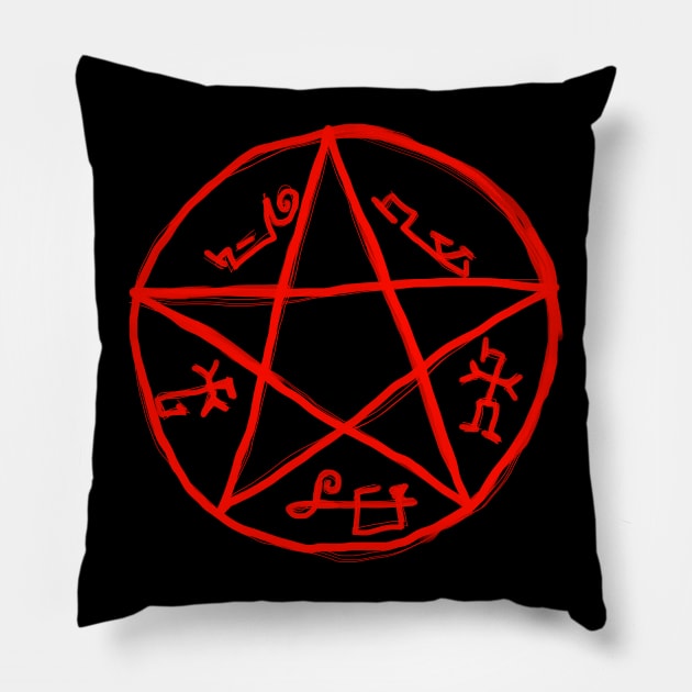 Devil's trap! Pillow by KanaHyde