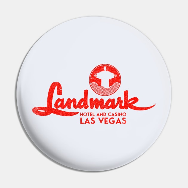 Vintage Landmark Hotel and Casino Las Vegas Pin by StudioPM71