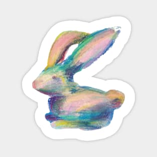 Running Rabbit Magnet