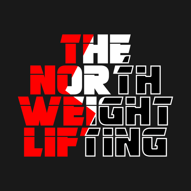 The North Weightlifting Shirt by Doodle Viking