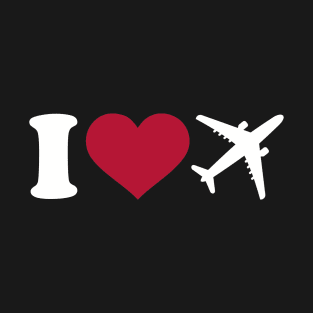 I love Airplane T-Shirt