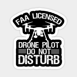 Certified Drone Pilot FAA Do Not Disturb Magnet