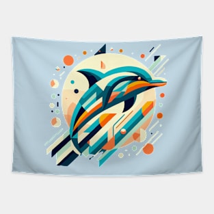 Abstract Animal Dolphin 2 Tapestry