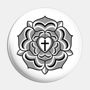 Rose Luther Pin