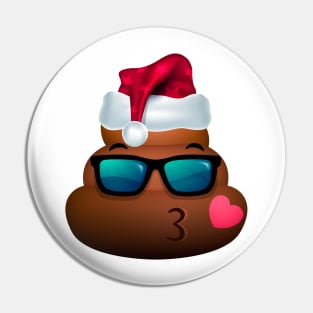 Merry Christmas Emoji For Christmas Pin