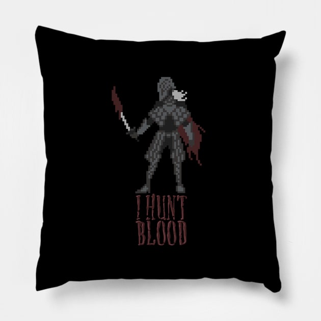 Hunters of Bloodborne - Cainhurst Vilebloods Pillow by Dicky