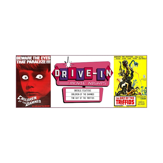 Drive-In Double Feature - Children of the Damned & Day of the Triffids by Starbase79