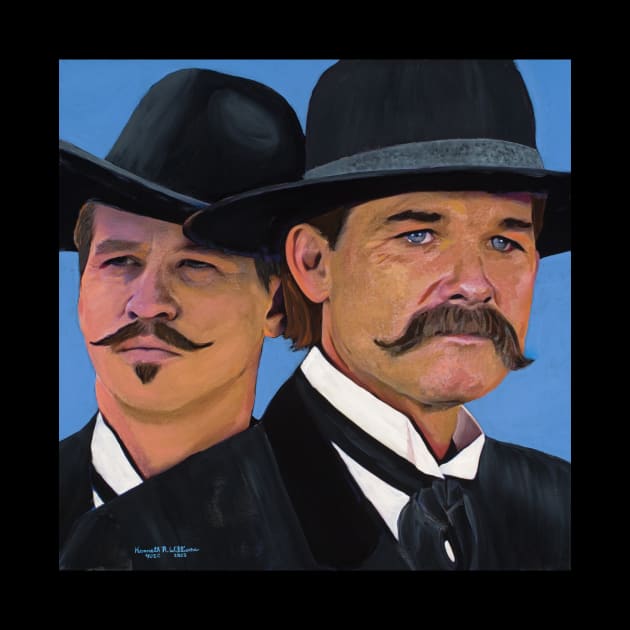 Tombstone Duo by Kenneth R Williams