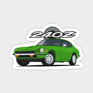 240z Fairlady classic sport coupe green Magnet