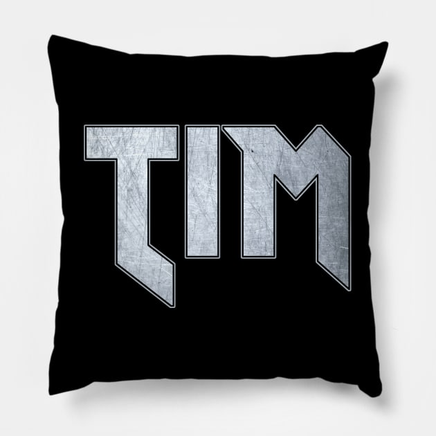 Heavy metal Tim Pillow by KubikoBakhar