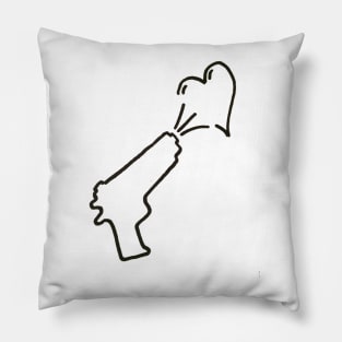 Guns Guns Guns Pillow