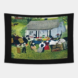 grandma moses Tapestry