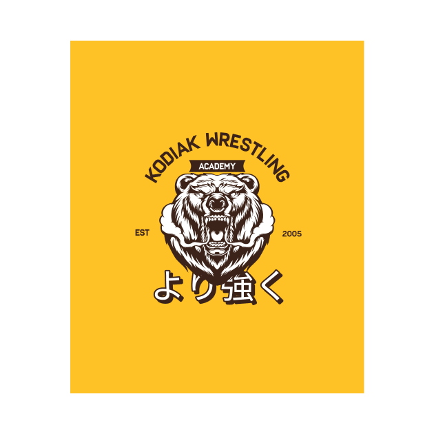 Kodiak Wrestling by Tip Top Tee's