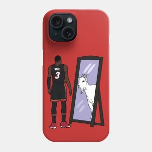 Dwyane Wade Mirror GOAT Phone Case