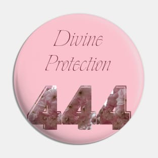 444 Divine Protection Pin