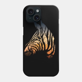 Rising zebra Phone Case