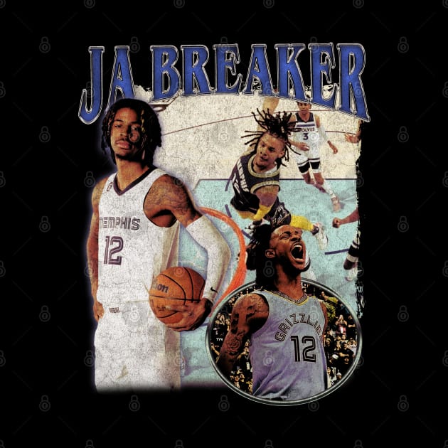 Ja Morant JA BREAKER Vintage by rattraptees