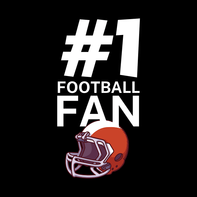 #1 Football fan by maxcode