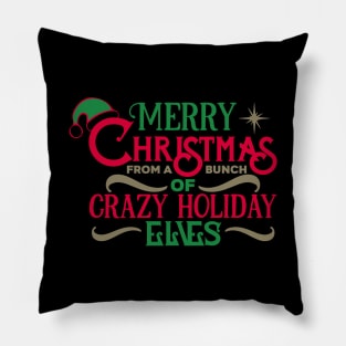 Merry christmas from a bunch Pillow