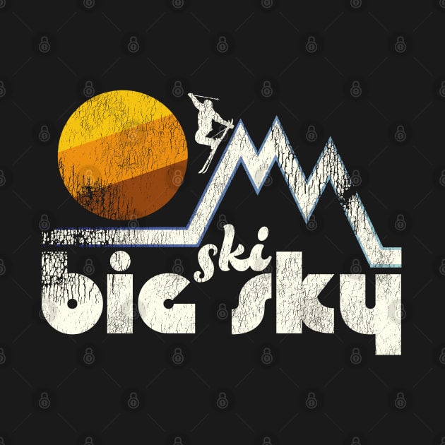 Retro Ski Big Sky by darklordpug