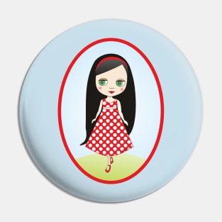 Blythe doll Pin