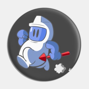 Dig Dug Tee Pin