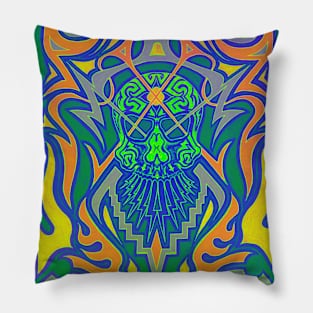 Tribal Skull #1 Variant 35 Pillow