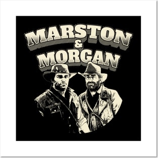 Arthur Morgan and John Marston (2) Canvas Wall Art Poster Living Room  Bedroom Office Wall Decor 30x45cm : : Home & Kitchen