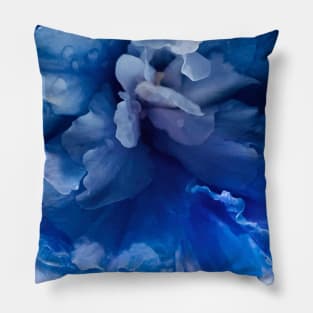 blue flower Pillow