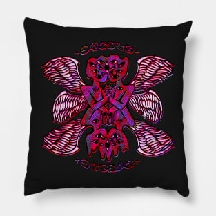 Angel of nightmares Pillow