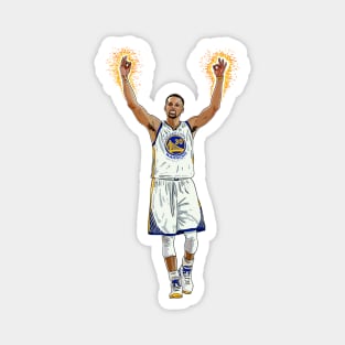 Curry Fire Magnet