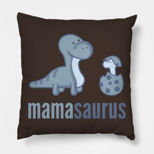 Mamasaurus T-Shirt Family Dinosaur Shirt Set Pillow