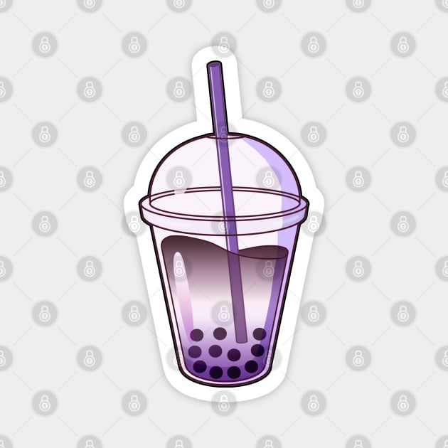 Asexual Flag Bubble Tea Magnet by leoleon