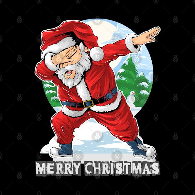 Santa Claus dab dance by stark.shop