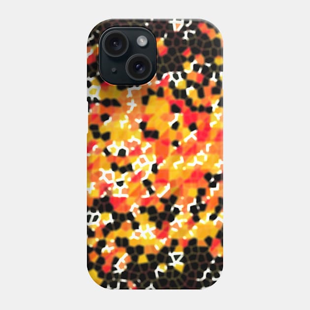 Fiery abstract Phone Case by Gaspar Avila