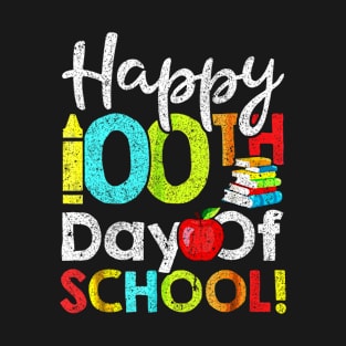 Happy 100th Day Of School Shirt T-Shirt