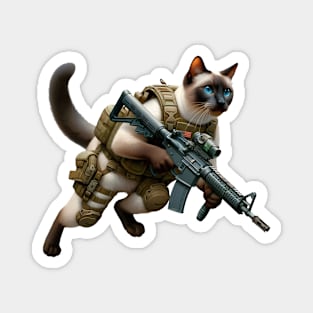 Tactical Cat Magnet