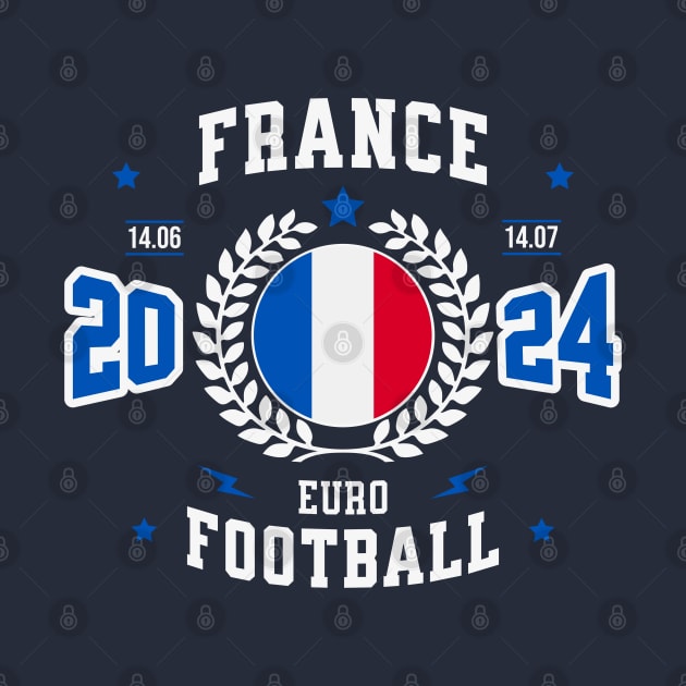 France 2024 Football Supporter by Kicosh