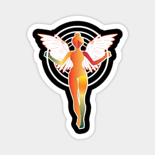 Angel of the Circles Magnet