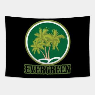 Evergreen Palms Art Design Gift Tapestry