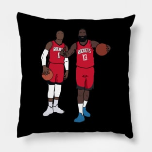 Russell Westbrook x James Harden Houston Rockets Tshirt Pillow