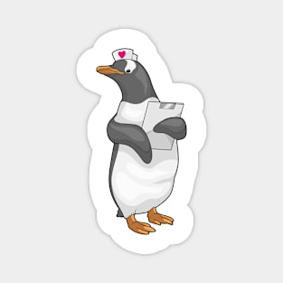 Penguin Nurse Stethoscopes Magnet