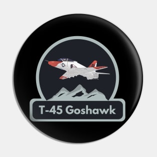 T-45 Goshawk Jet Trainer Airplane Pin